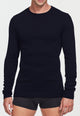 Maglia Girocollo uomo in caldo cotone RAGNO U262A9 - Blu