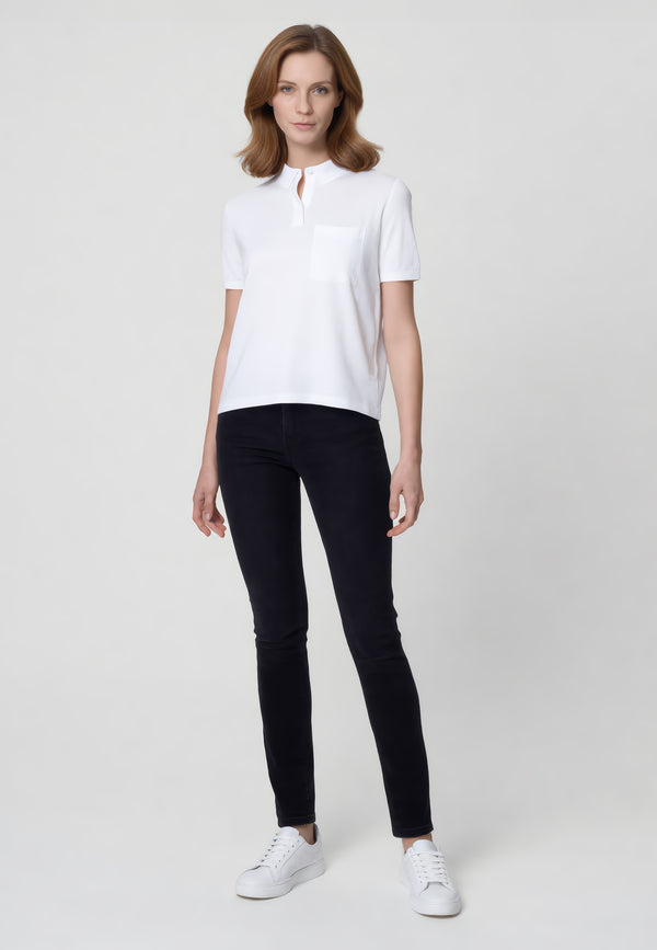 INTRECCI MILANO Polo Donna Mezza Manica Con Tasca ART. S26-23