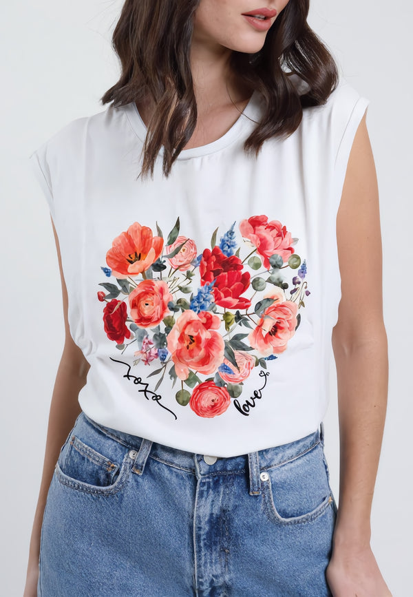SUSY MIX T-Shirt Donna Mezza Manica Cotone Jersey Leggero STM20