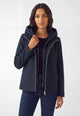 EMME MARELLA Cappotto Donna con Davantino in Panno Unito SORRISO