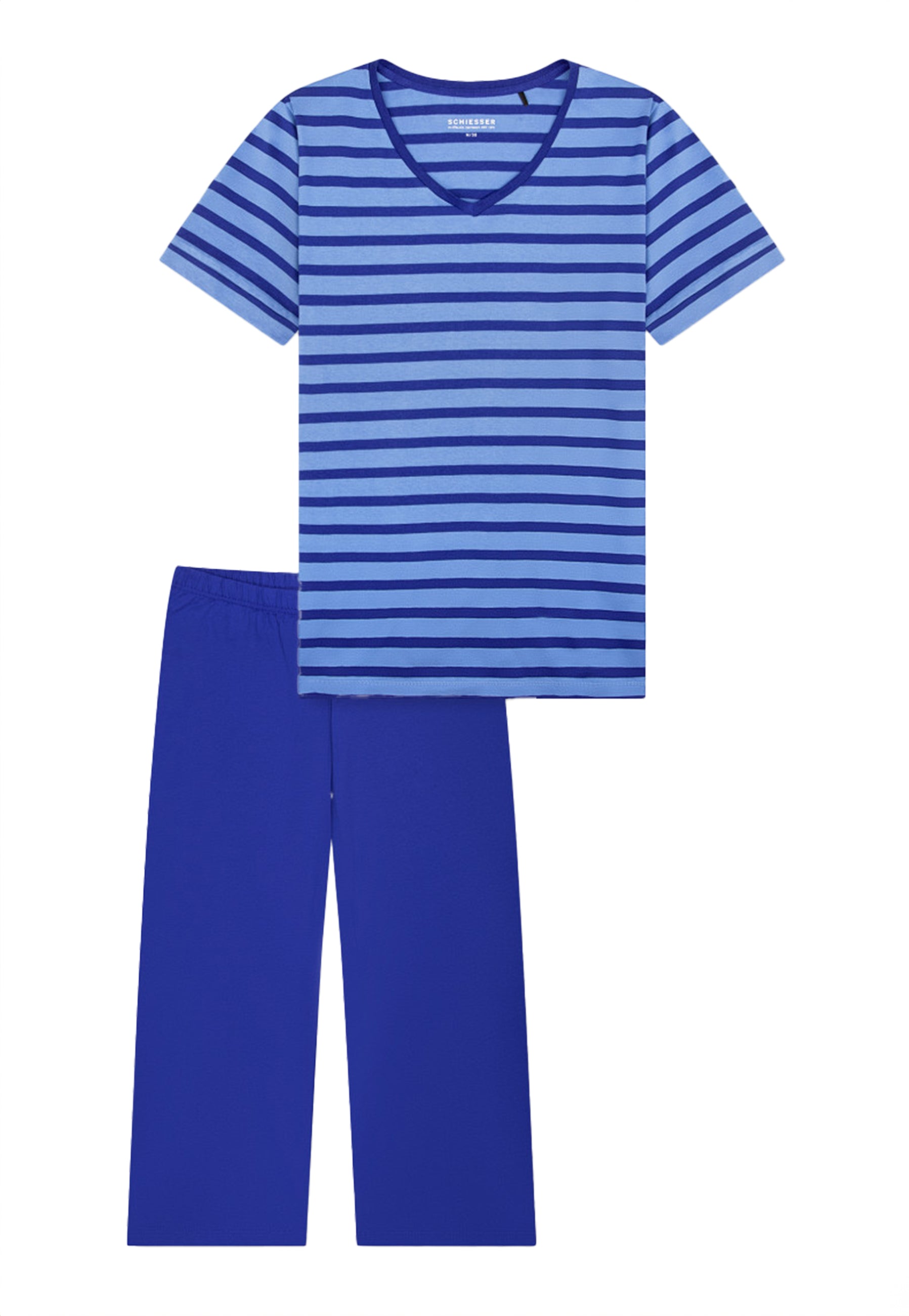 Schiesser COMFORT SET - Pigiama - atlantikblau/blu Schiesser COMFORT SET - Pigiama - atlantikblau/blu