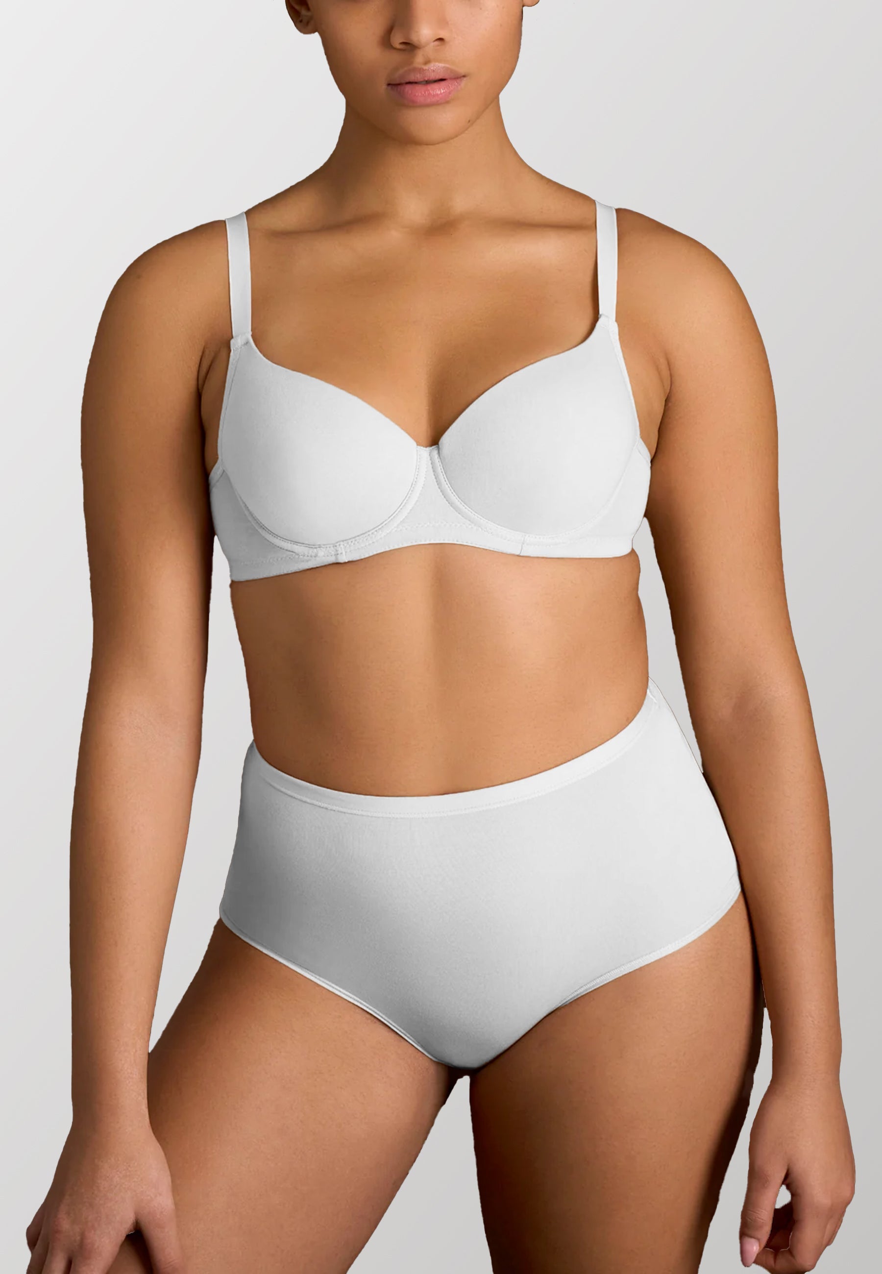 RAGNO DR28F7 Reggiseno Donna in Cotone con Ferretto (Coppe B e C)