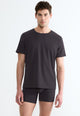 SLOGGI SLG BASE O-NECK T-Shirt Uomo Cotone Organico Elasticizzato