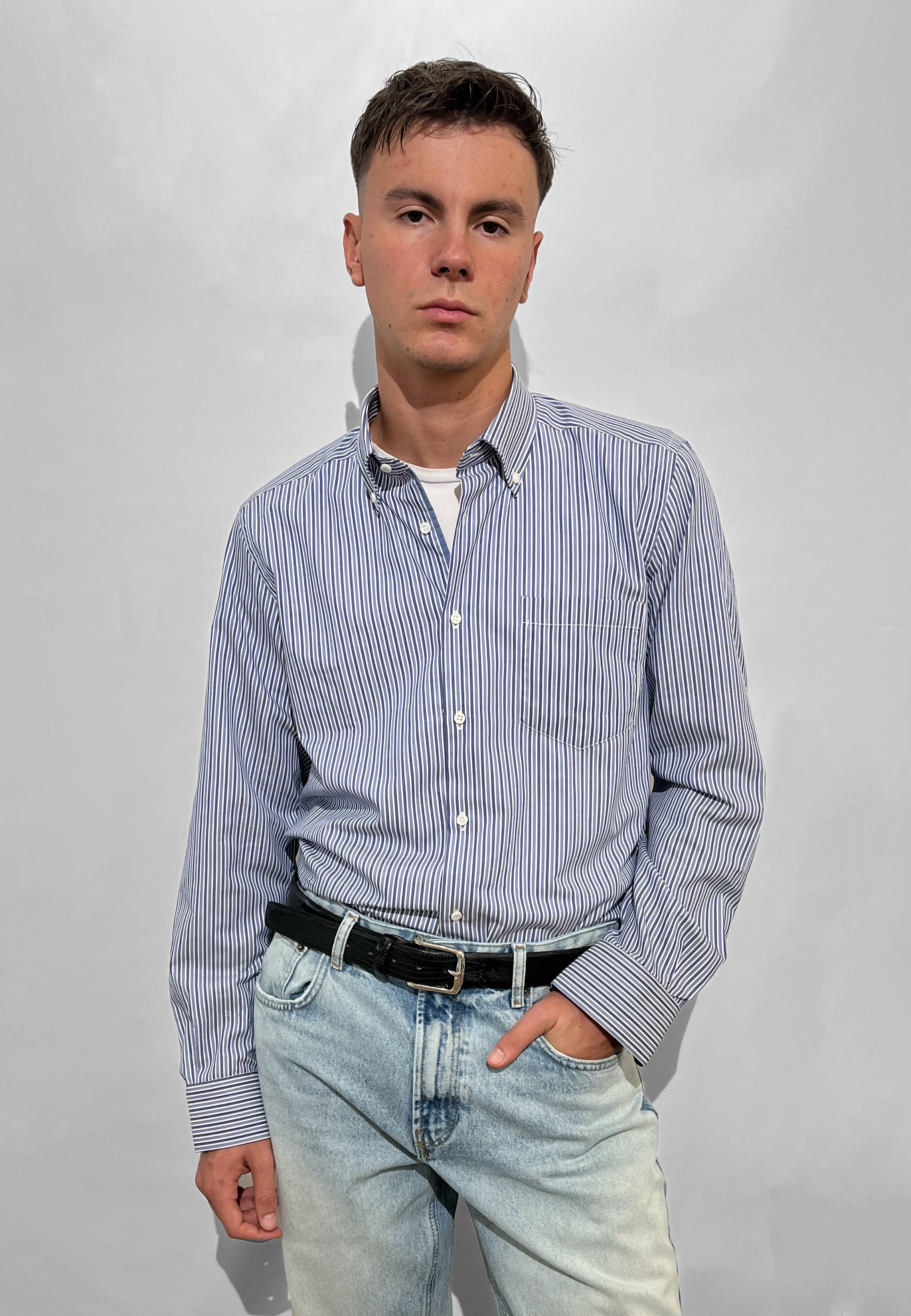 SPORTING MARE Camicia Uomo Cotone Rigata