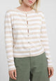 SUSY MIX Cardigan Donna Cotone Leggero Rigato 102791