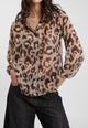 SUSY MIX Camicia Leggera Donna Fantasia Animalier Fresca Elegante ART. CA1163STP47