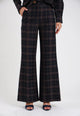 SUSY MIX Pantalone Donna Gamba Larga Chiusura Zip T2447U8