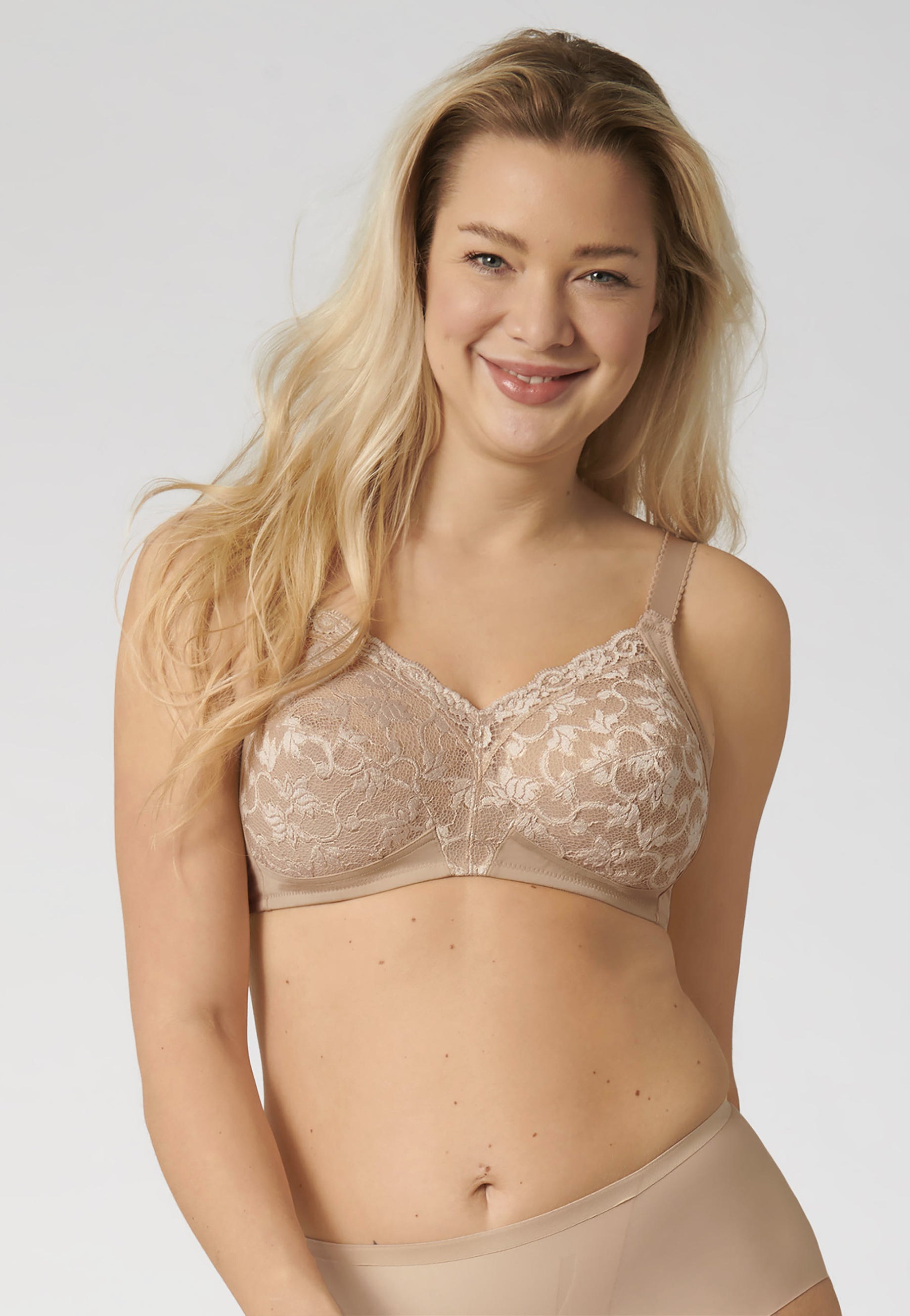 TRIUMPH DELICATE DOREEN N Reggiseno Pizzo senza Ferretto Coppa B e C