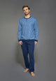 Pigiama Uomo Aperto 100% Cotone Felpato RAGNO U842NU