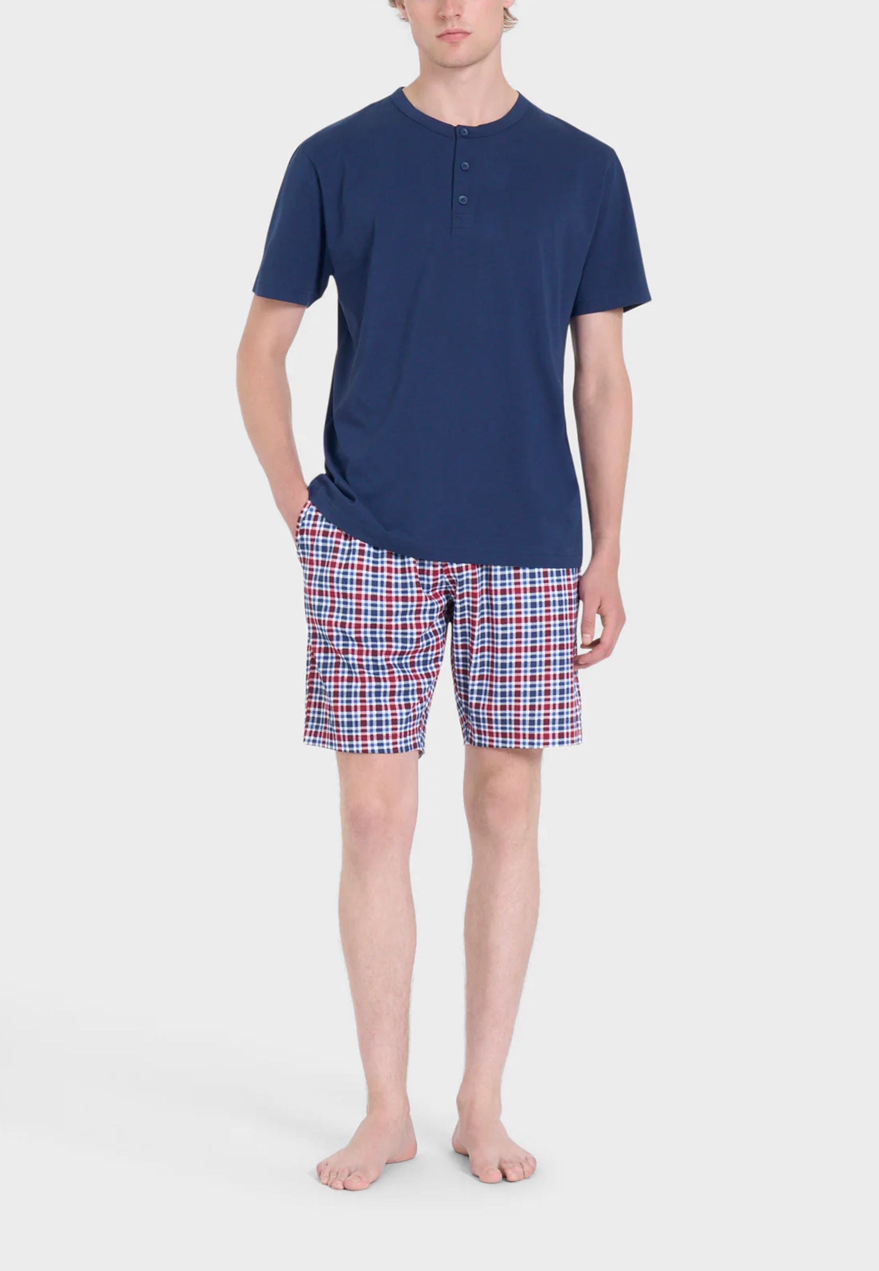 Pigiama Uomo Mezza Manica 100% Cotone RAGNO U893ND