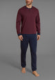 RAGNO Pigiama Uomo Lungo Cotone Interlock Caldo UA75N1