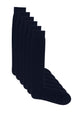 RAGNO 6 Paia Calze Uomo Lunghe Cotone Caldo Tinta Unita UB05CS