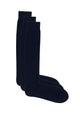 RAGNO 3 Paia Calze Uomo Lunghe Cotone Caldo Tinta Unita UB05CS