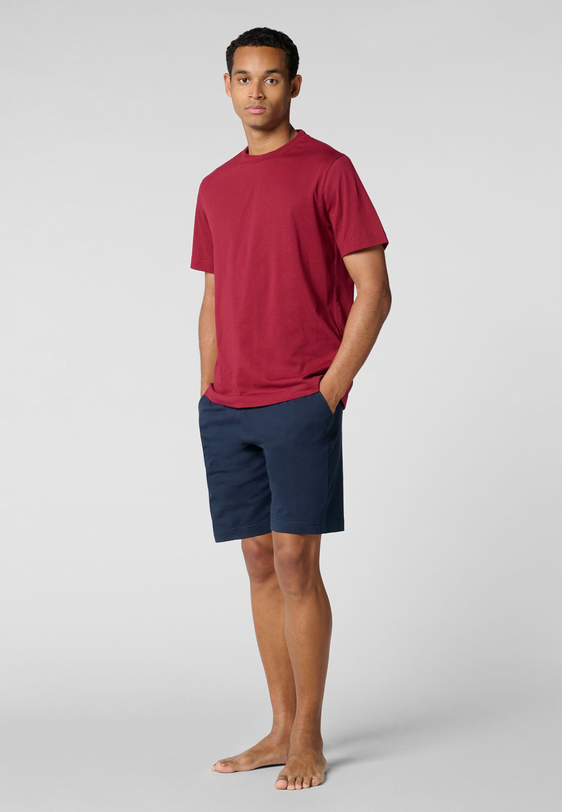 CAGI Pigiama Uomo Corto Cotone Girocollo Estivo ART. VCAT04436