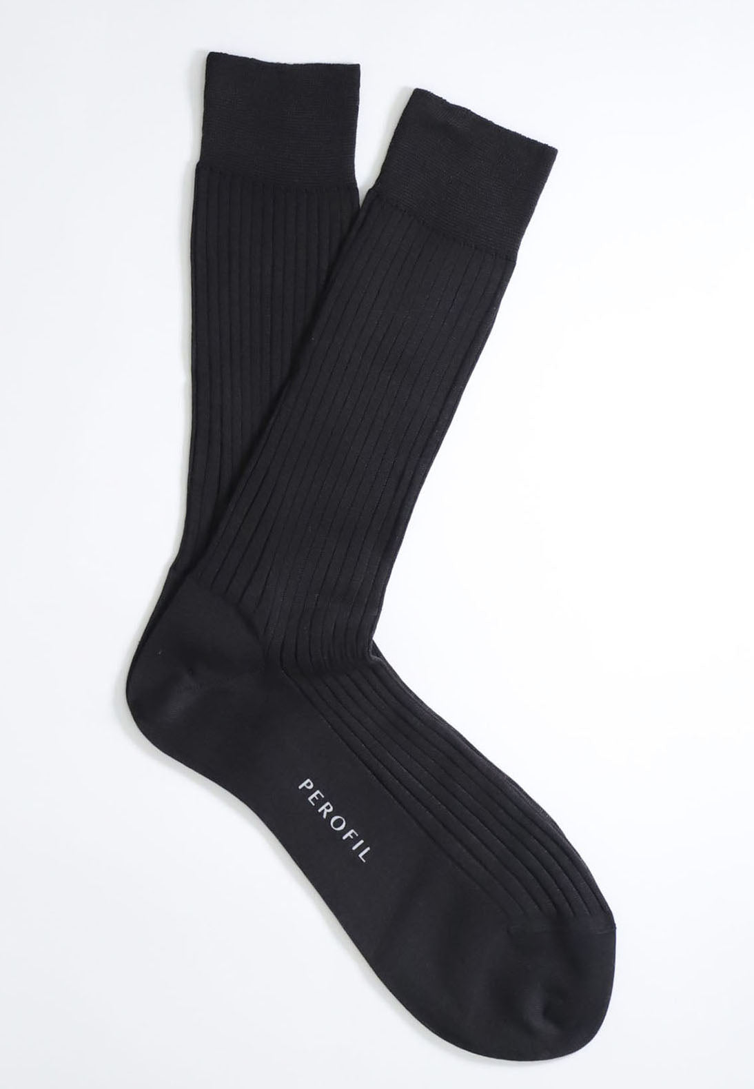 OFFERTA 3 PEZZI PEROFIL VPRC00326 Calza Corta a costina in 100% Filo di Scozia