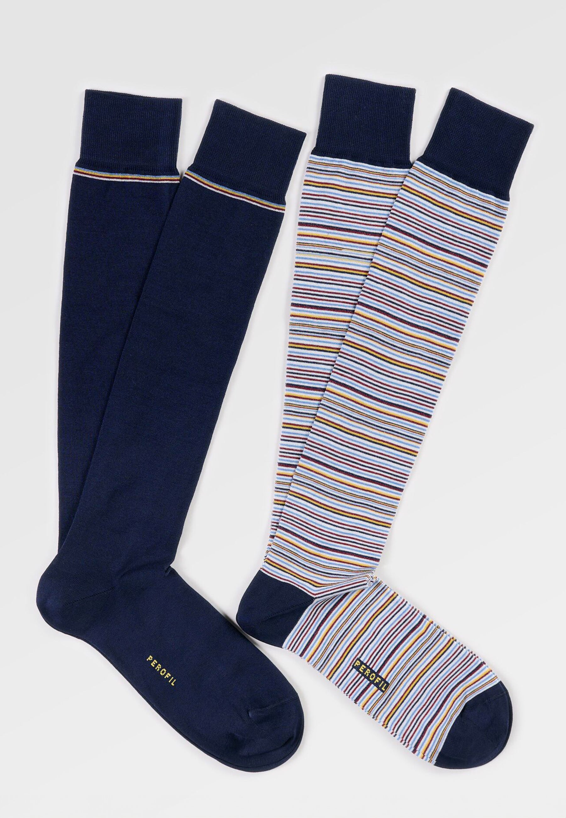 PEROFIL 2 Calze Uomo Cotone Leggero Bipack ART. VPRC93320