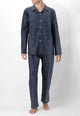 Pigiama Uomo Aperto Tessuto 100% Cotone PEROFIL MANTOVA VPRT00260