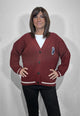 VICOLO Cardigan Donna Caldo Costa Inglese Stile College ART. 55072F