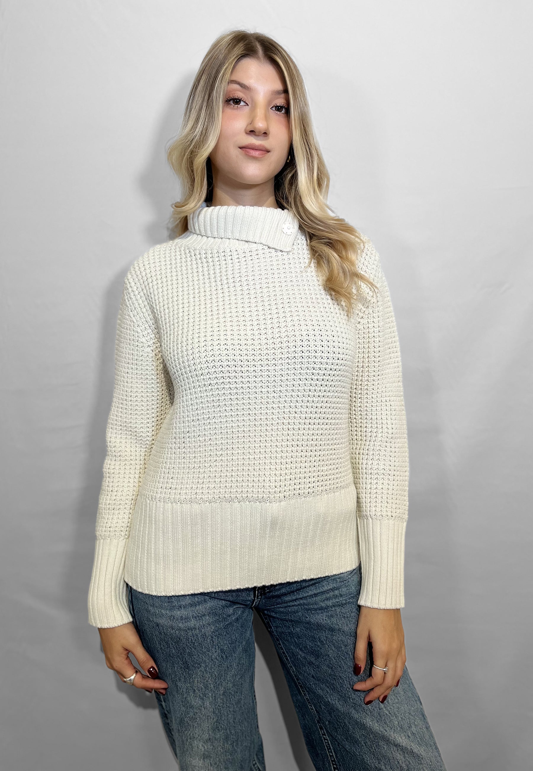 INTRECCI Maglia Donna Dolcevita Lana ART. W25-06