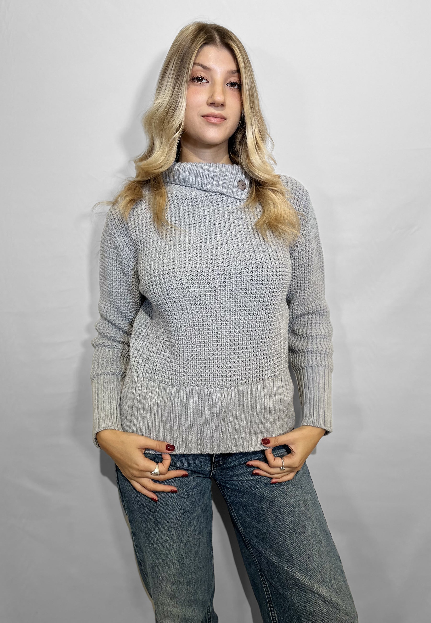 INTRECCI Maglia Donna Dolcevita Lana ART. W25-06