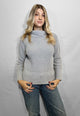 INTRECCI Maglia Donna Dolcevita Lana ART. W25-06