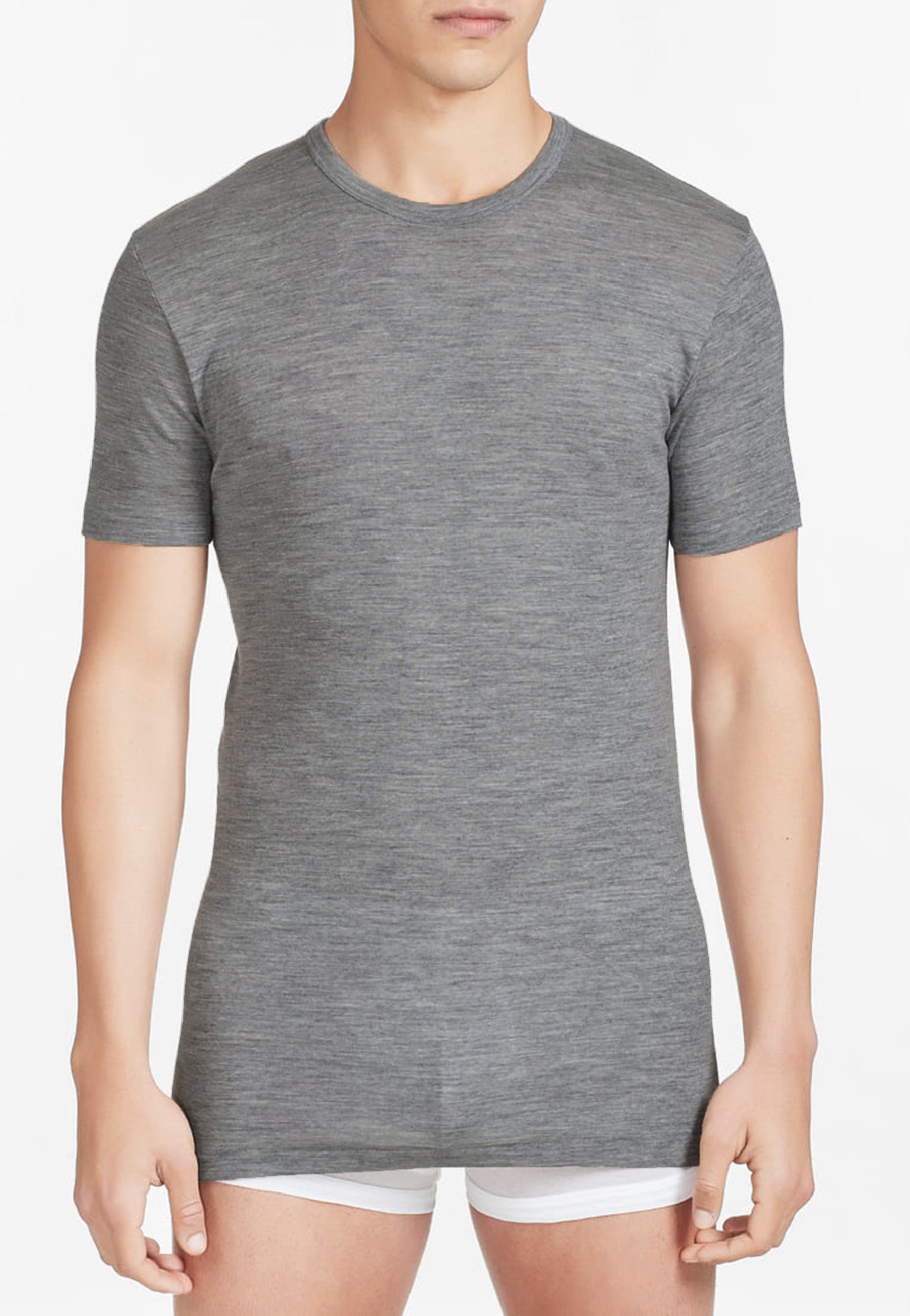 RAGNO 601598 Maglietta Scollo V Lana e Seta