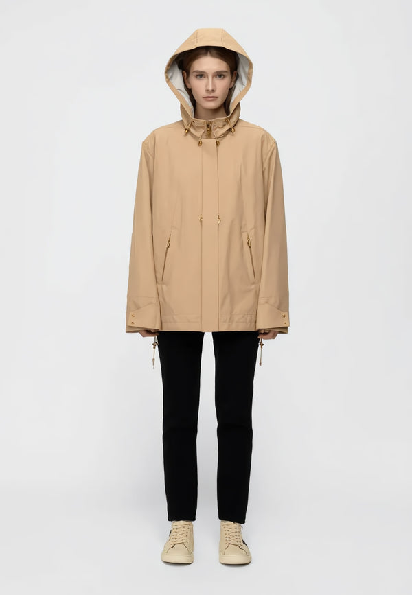 SATINETTE Giubbino Donna Antipioggia Cappuccio ART. FLAVIA 013