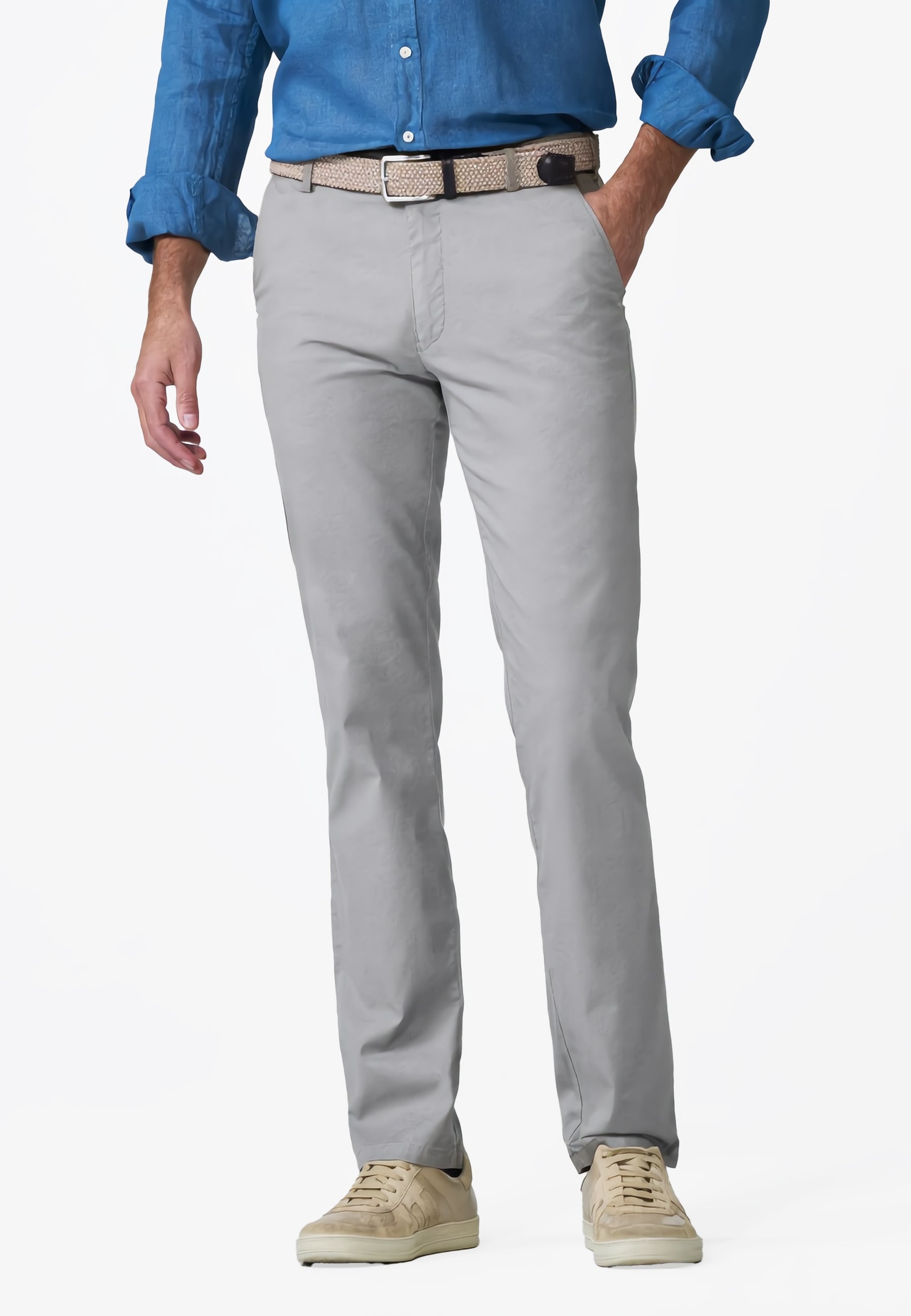 MEYER Pantalone Uomo Oslo Cotone Ultraleggero ART. 5081 OSLO