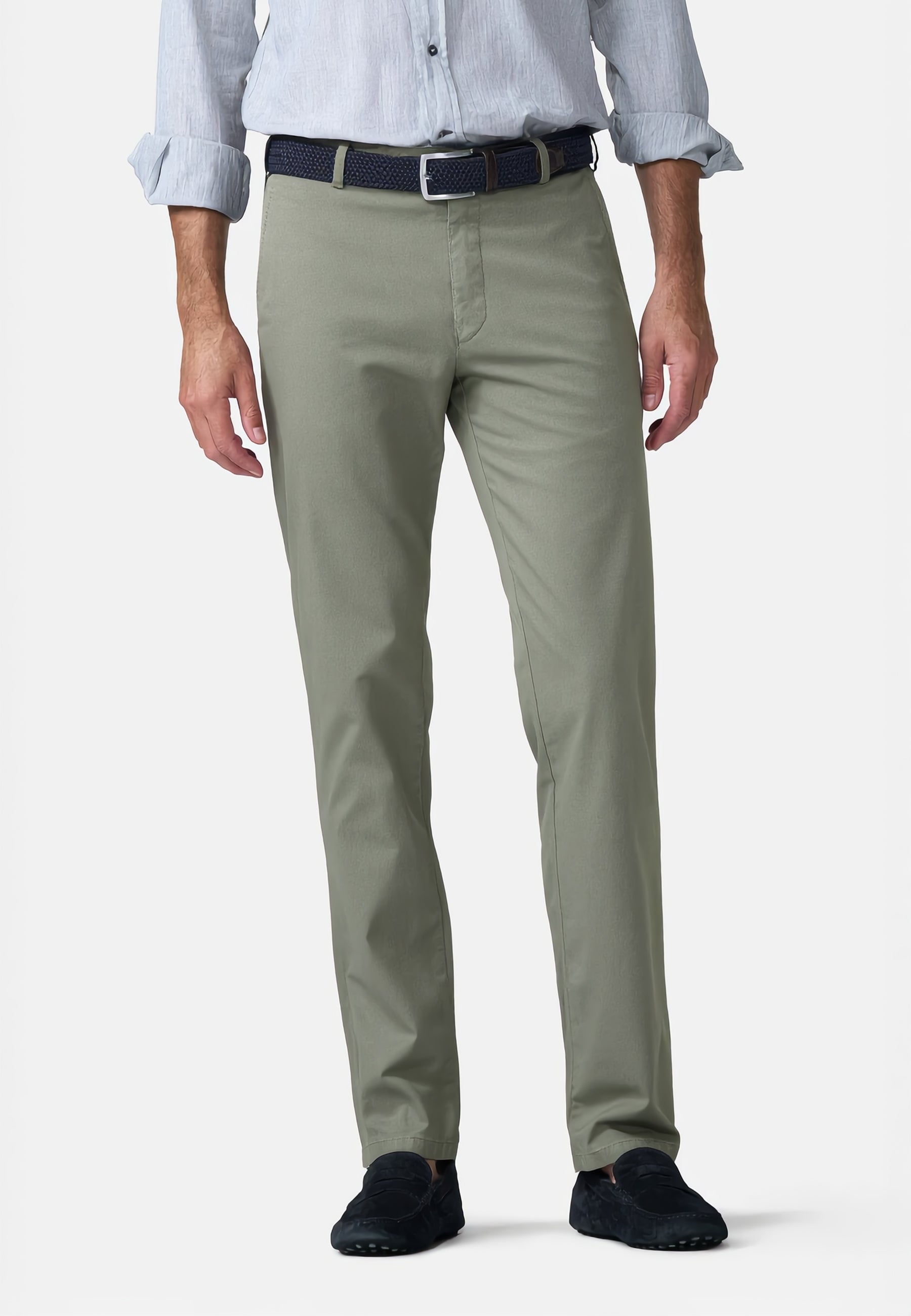 MEYER Pantalone Uomo Cotone Con Vita Elastica OSLO ART. 5073 OSLO