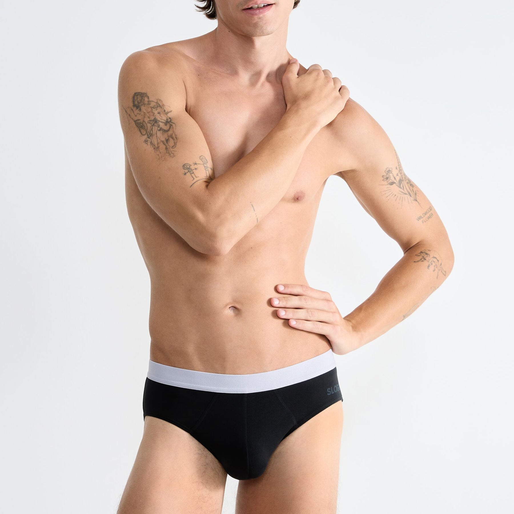 MCT Herren Bade SLIP Badehose Swell Push-Up Bulge TANGA In BLAU In - Foto 11