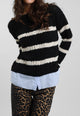 Maglia Donna Pullover Righe SUSY MIX 70099-U75