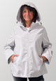 Giubbino Donna Manica Lunga Antipioggia SATINETTE DONATELLA 033