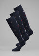 OFFERTA 3 PEZZI CAGI Calza Uomo Lunga Cotone 4 Stagioni Tinta Unita VCAC01517
