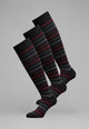 OFFERTA 3 PEZZI CAGI Calza Uomo Lunga Cotone 4 Stagioni Righe VCAC01518
