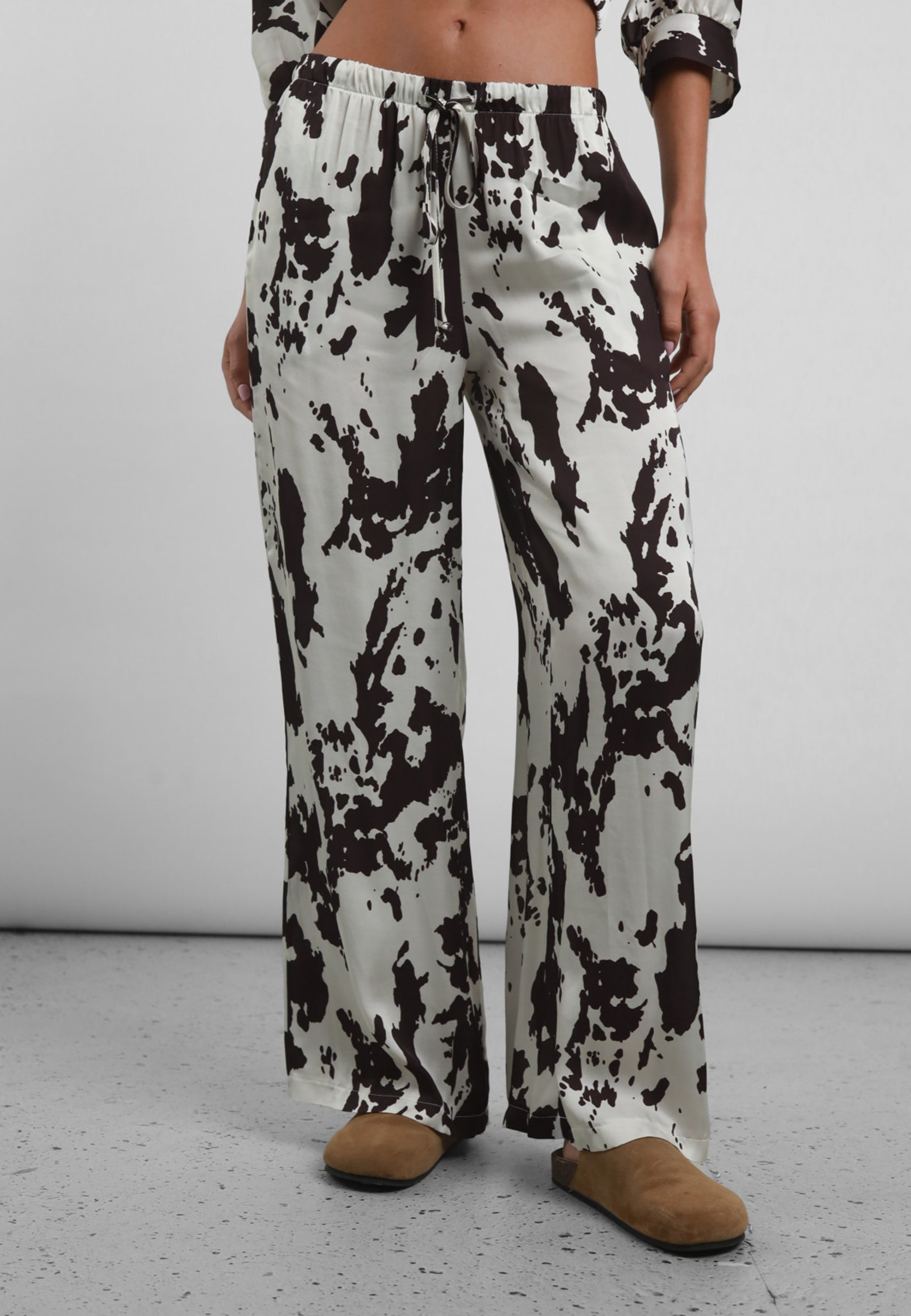 Pantalone Donna Fantasia 100% Viscosa Leggero SUSY MIX D742PP68U