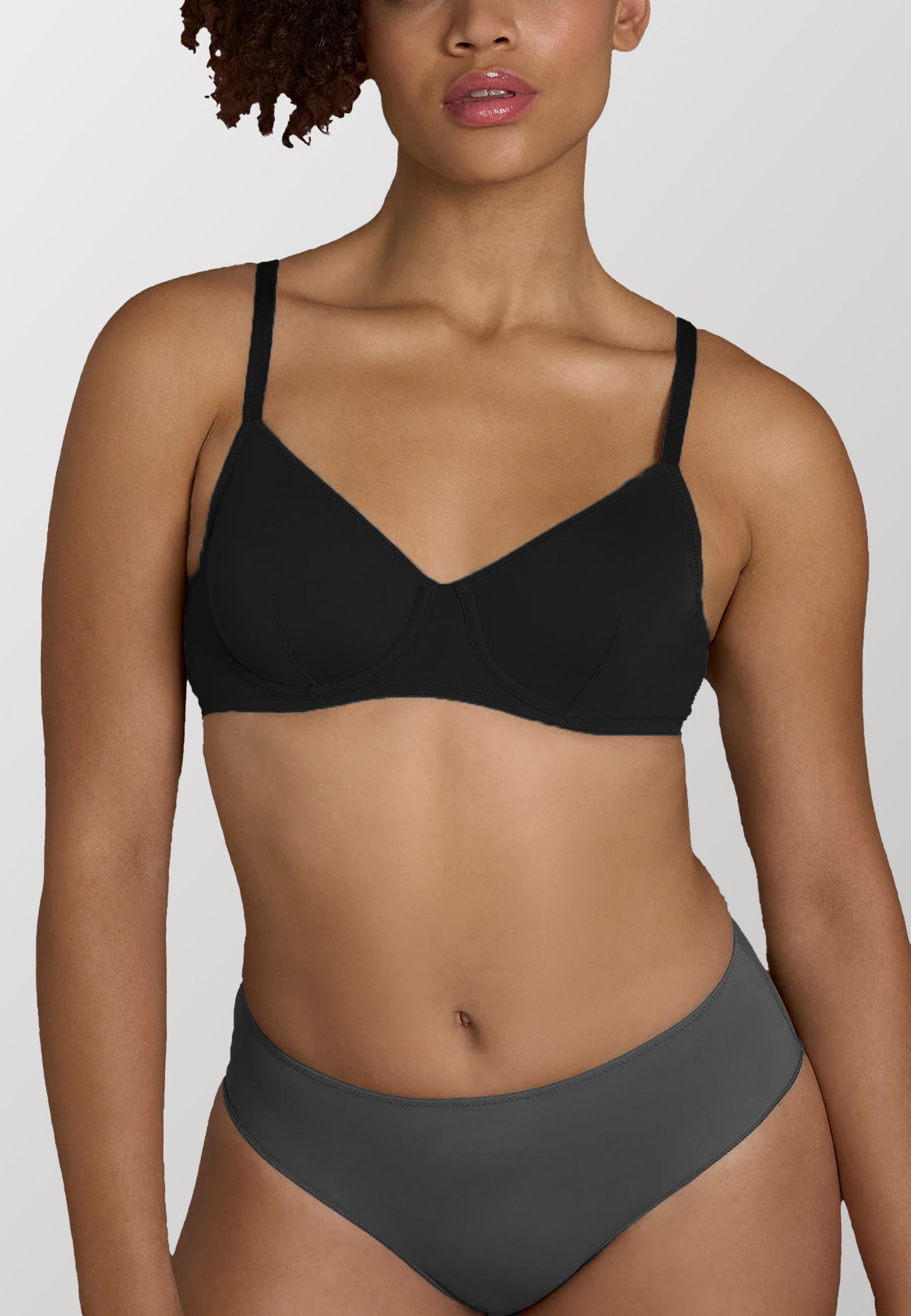 OFFERTA 2 PEZZI RAGNO DP63F7 Reggiseno Donna Liscio con Ferretto COPPE B-C