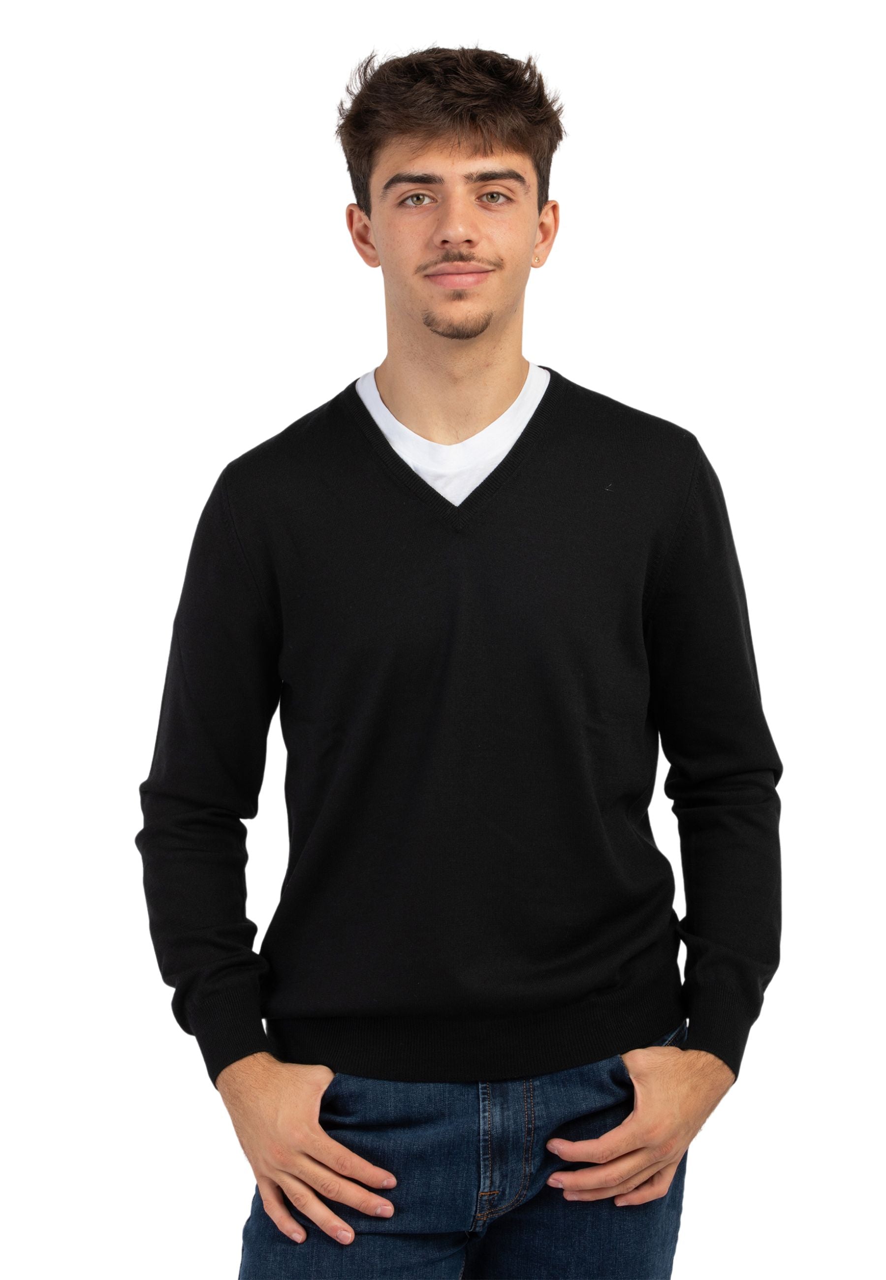 Pullover Uomo 100% Lana Merinos GRAN SASSO 55115-14290