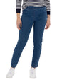 CARLA FERRONI Pantalone Lungo Donna Jeans Morbido Tutto Elastico in Vita ART. 13806
