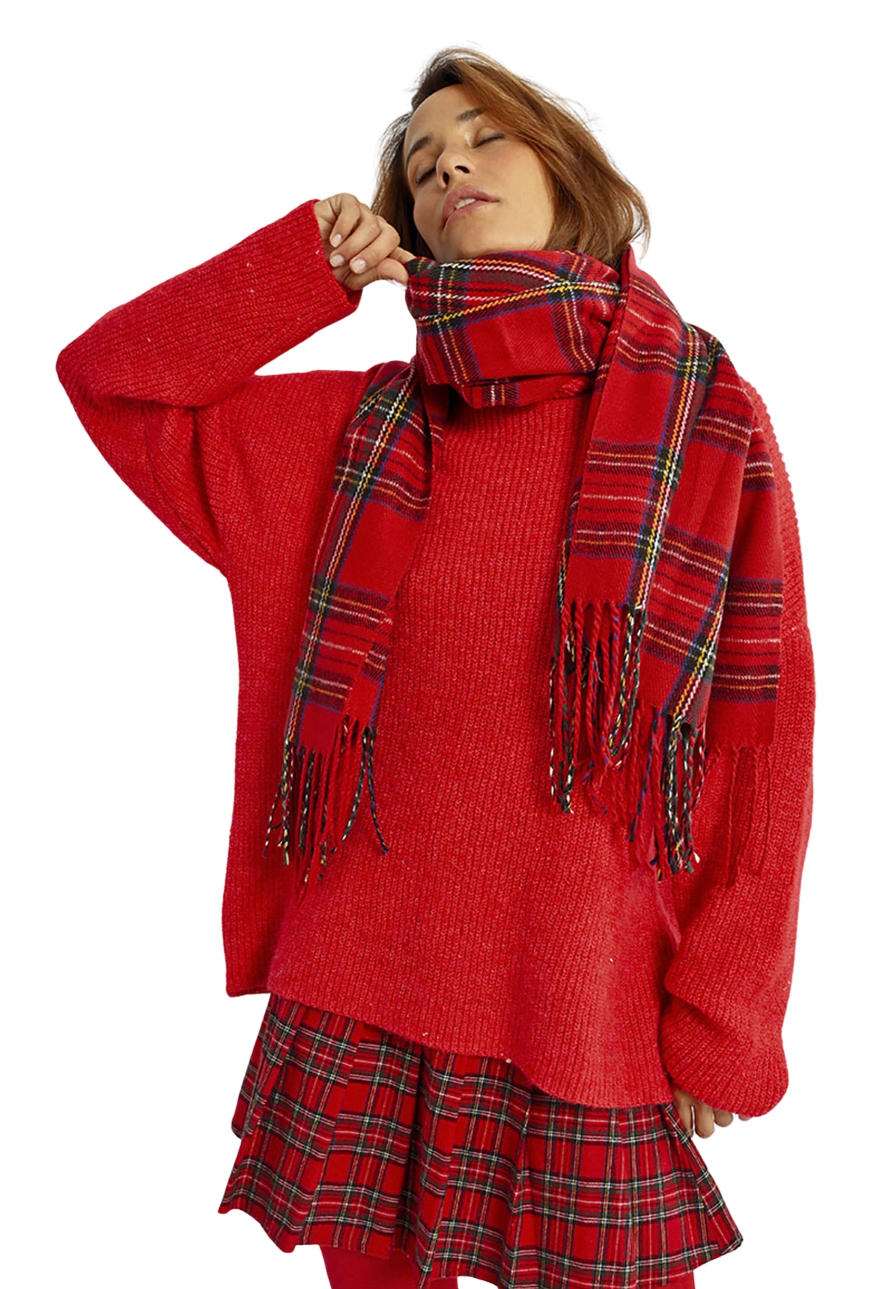 Sciarpa Donna Scozzzese MOLLY BRACKEN EL1007CH