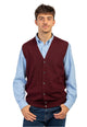Gilet Uomo Aperto 100% lana Merinos PREMODE