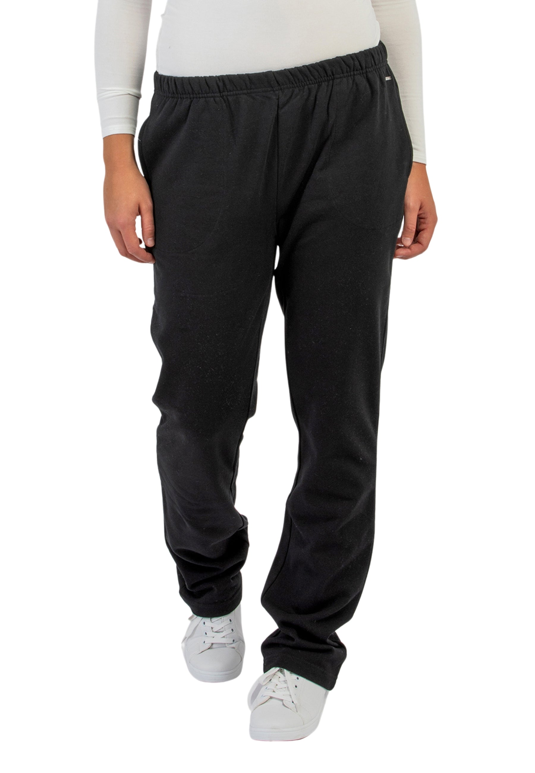 F.LLI CAMPAGNOLO 4R036-6 - Pantalone Tuta Donna Cotone Felpato