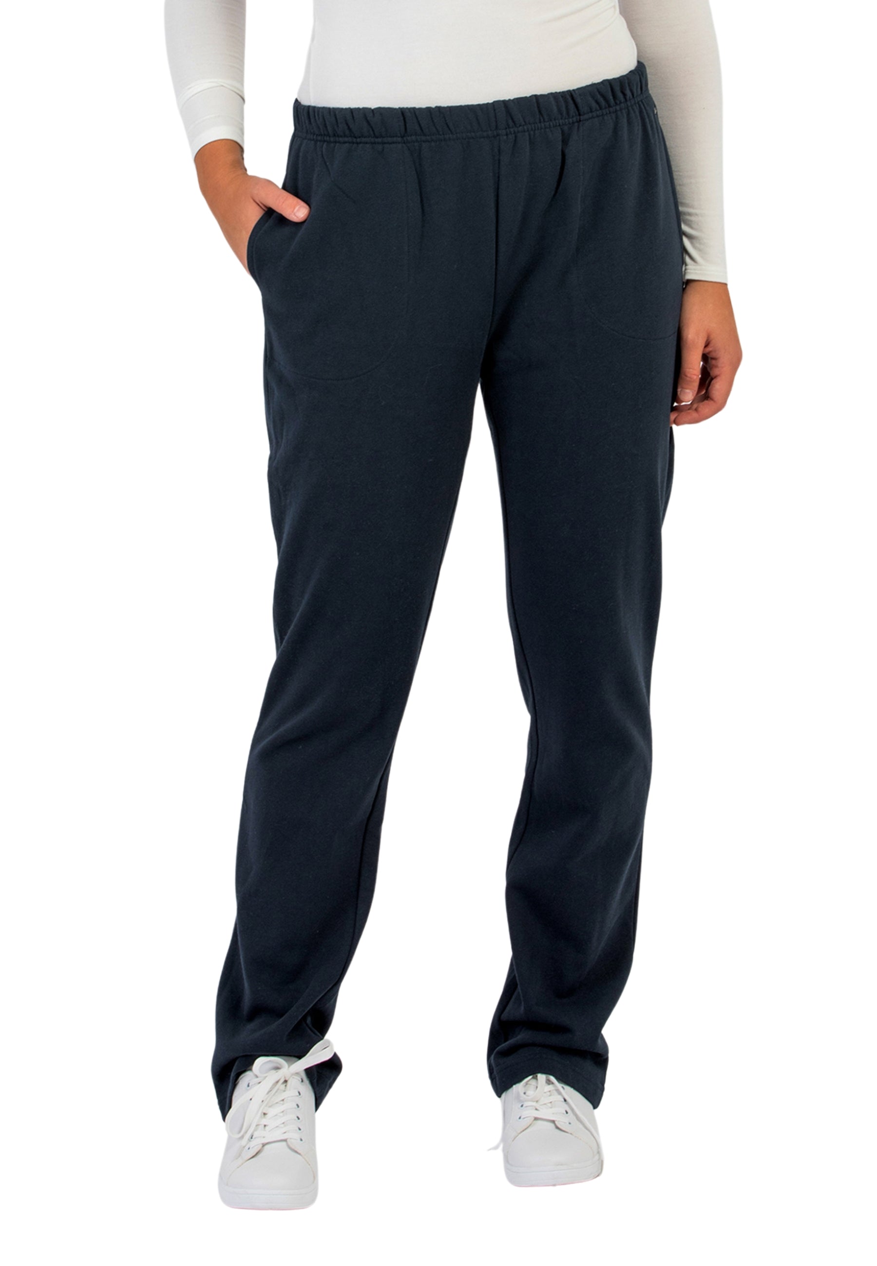 F.LLI CAMPAGNOLO 4R036-6 - Pantalone Tuta Donna Cotone Felpato