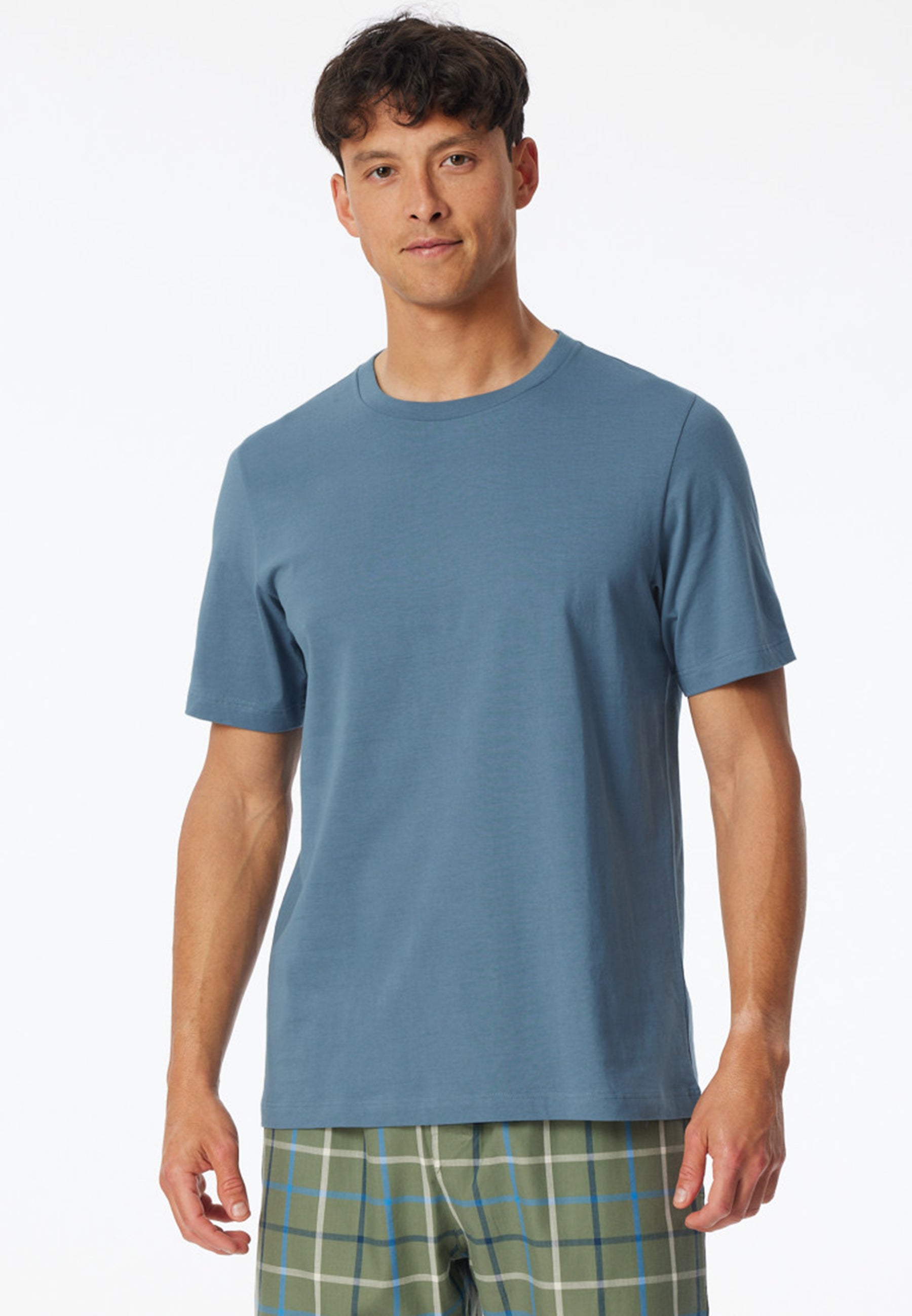 T-shirt Uomo Mezza Manica 100% Cotone SCHIESSER 182179