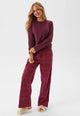 CALVIN KLEIN Pigiama donna manica lunga in puro cotone pantalone quadri ART. LV00QS7579
