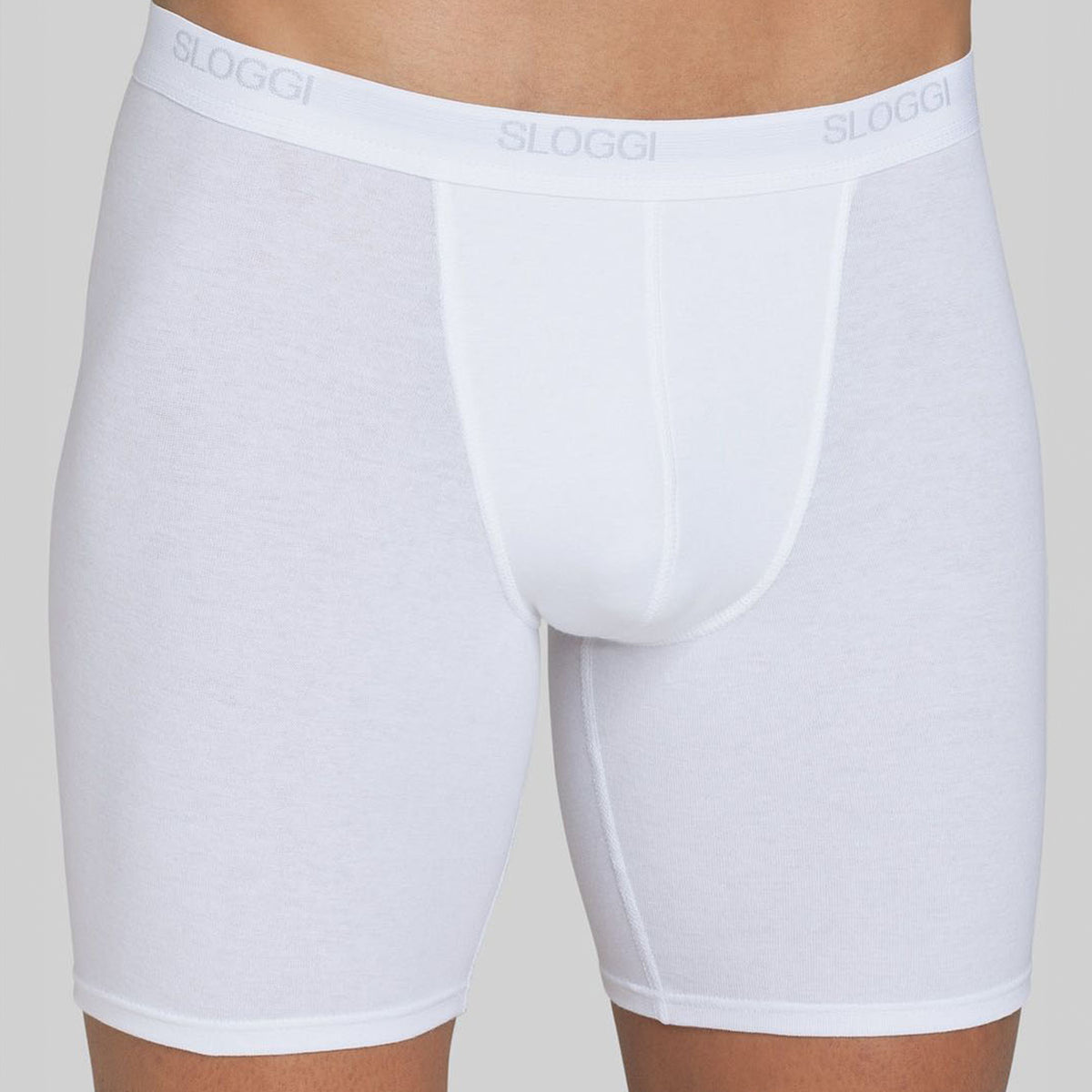 Slip Boxer Uomo Gambe Lunghe WJ, Traspiranti E Stretch, Taglia L, Confezione Singola, Nuovi Con Etichette - Foto 3