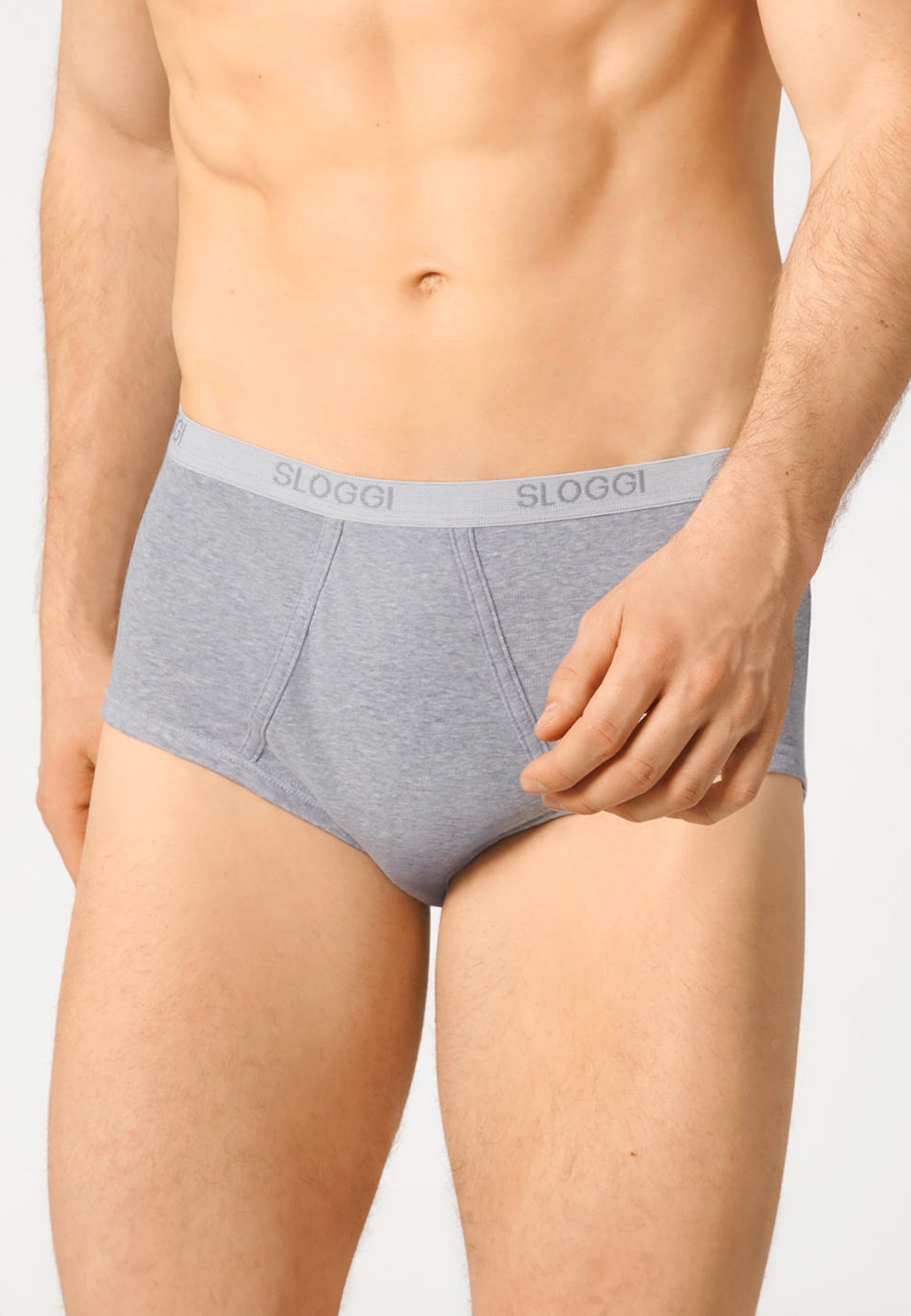 SLOGGI MEN BASIC MAXI Slip Apertura Uomo