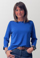 Maglia Donna Manica Tre Quarti Viscosa Leggera BARBARELLA 757M