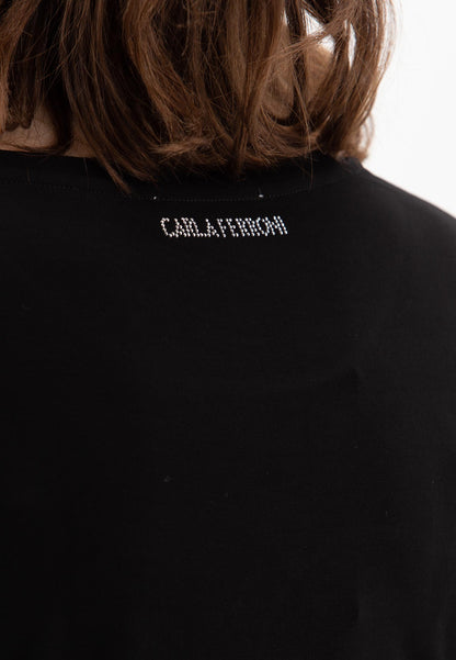 T-shirt stampa Cuore Shiny CARLA FERRONI 9645