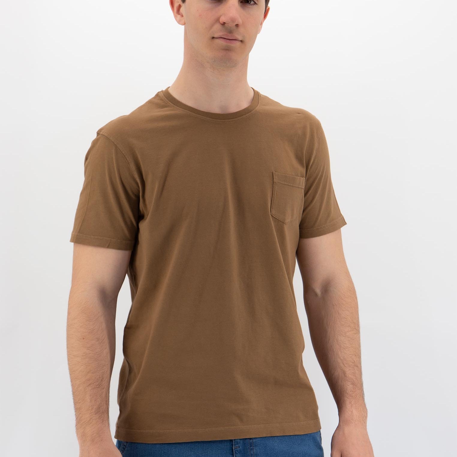 T-shirt girocollo con taschino MARKUP MK11016