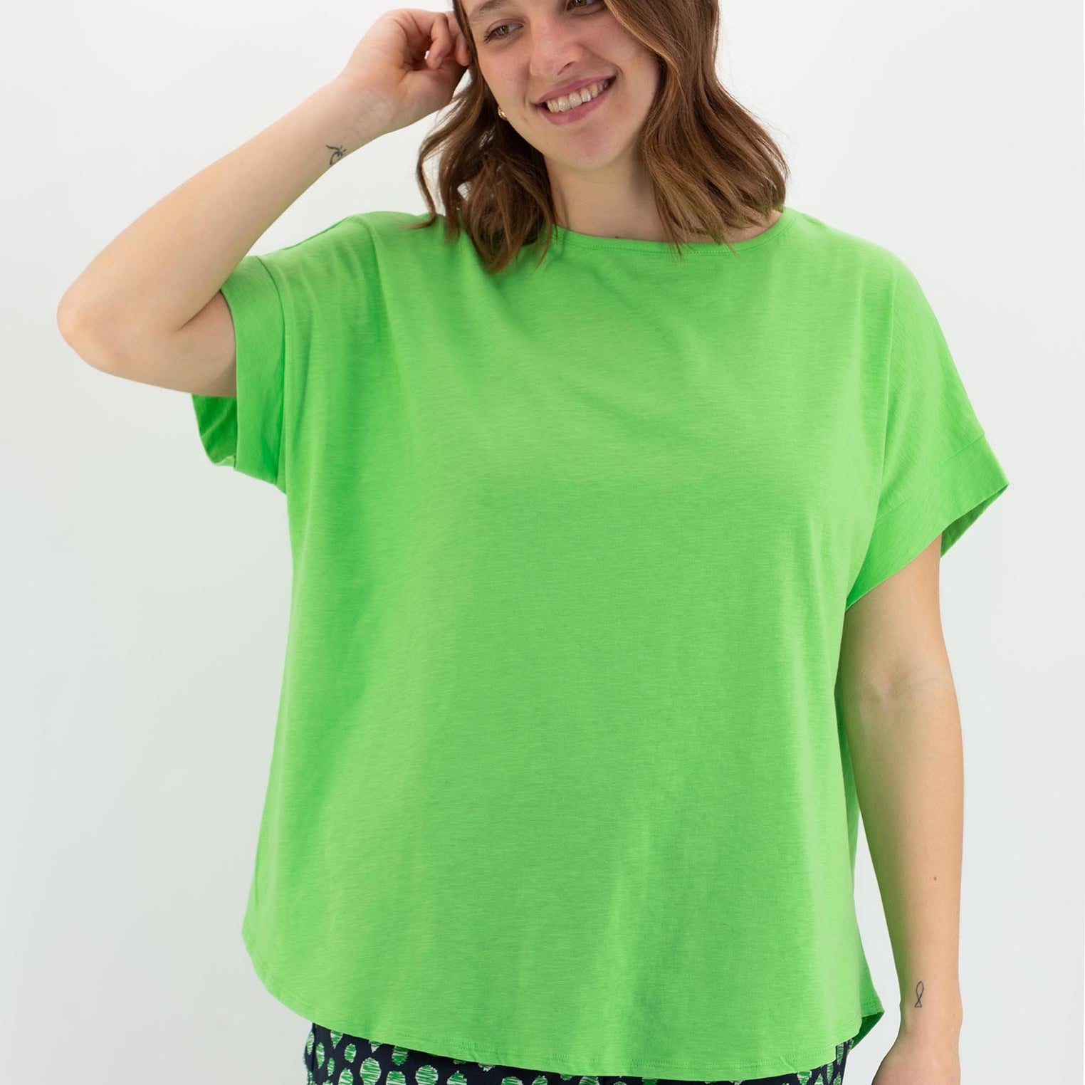 T-shirt Over in Cotone MARKUP MW11007